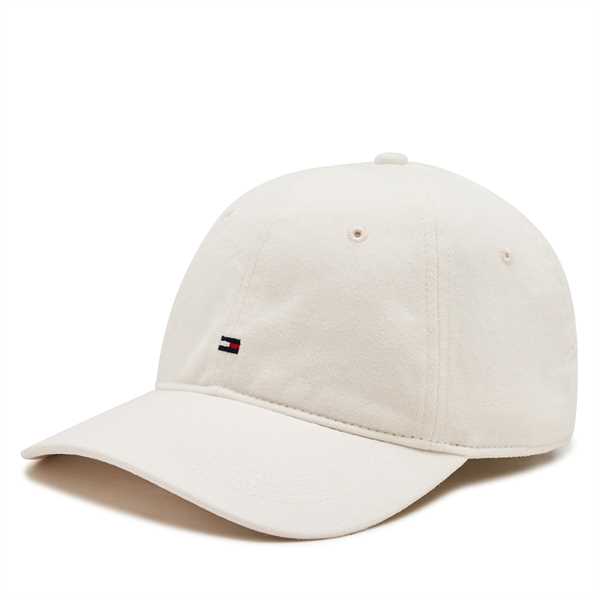 Šiltovka Tommy Hilfiger Flag '85 Soft 6 Panel Cap AM0AM12531 Biela