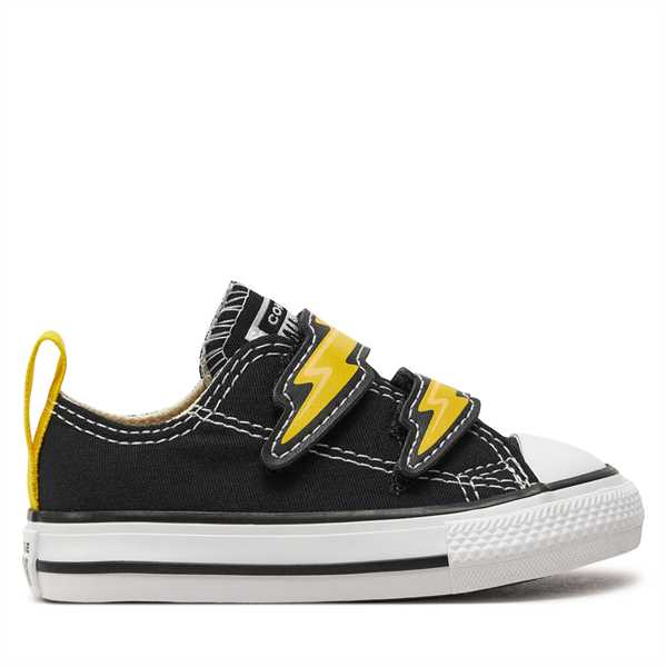 Plátenky Converse Chuck Taylor All Star Electric Bolt Easy-On A08376C Čierna