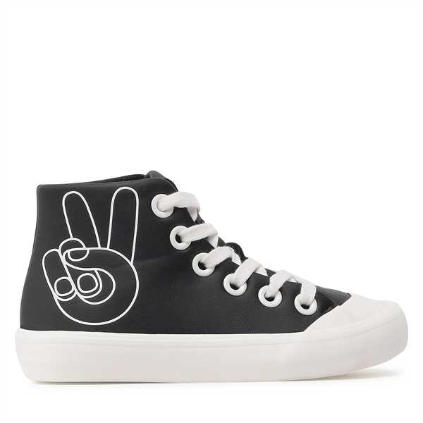 Plátenky Reima Peace High-Top 5400092A Čierna