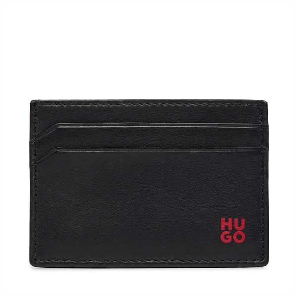 Puzdro na kreditné karty Hugo Tibby S Card Case 50516967 Čierna