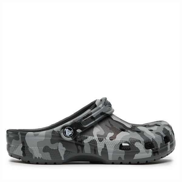 Šľapky Crocs Classic Printed Camo Clog 206454 Sivá