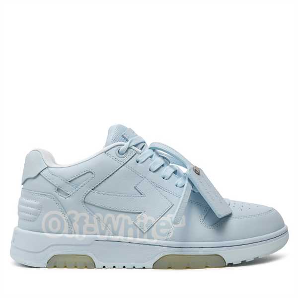 Sneakersy Off-White OMIA189S22LEA0044501 Modrá