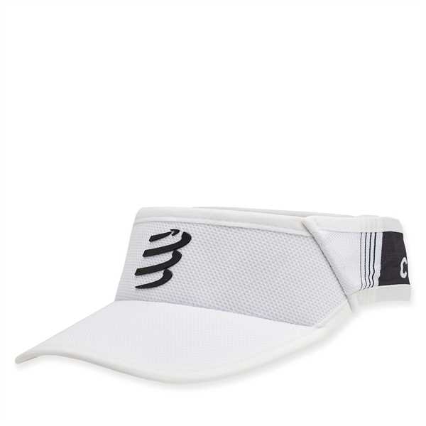 Šilt Compressport Visor Ultralight XHWU3890002 Biela