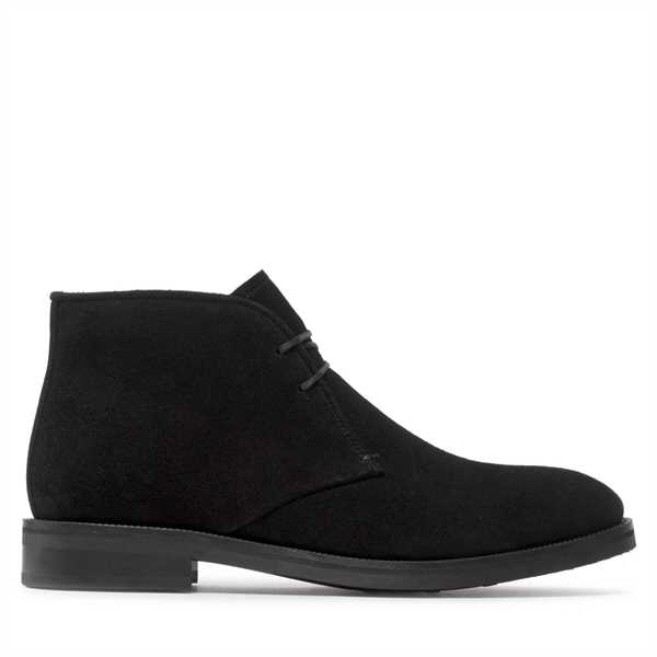 Šnurovacia obuv Lord Premium Chukka 5602 Čierna