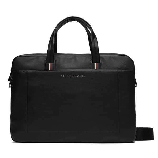 Taška na laptop Tommy Hilfiger Th Corporate Computer Bag AM0AM11822 Čierna