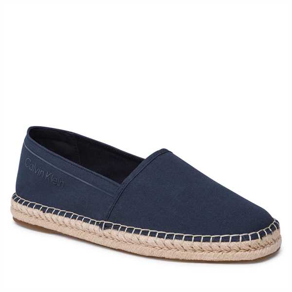 Espadrilky Calvin Klein Espadrille Cv HM0HM00539 Tmavomodrá