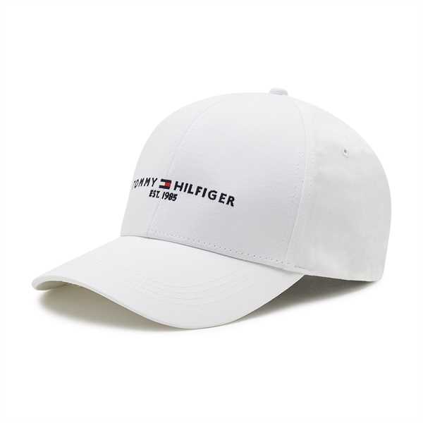 Šiltovka Tommy Hilfiger Th Established Cap AM0AM07352 Biela