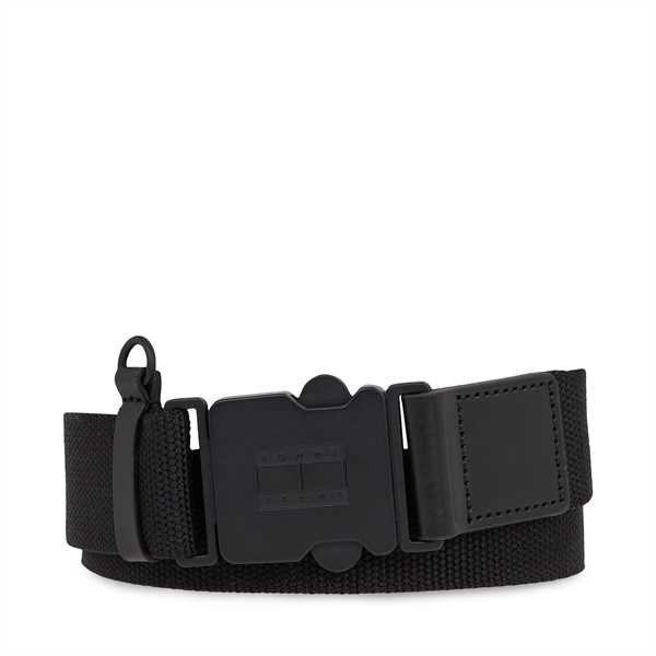 Pánsky opasok Tommy Jeans Tjm Item Belt AM0AM11667 Čierna