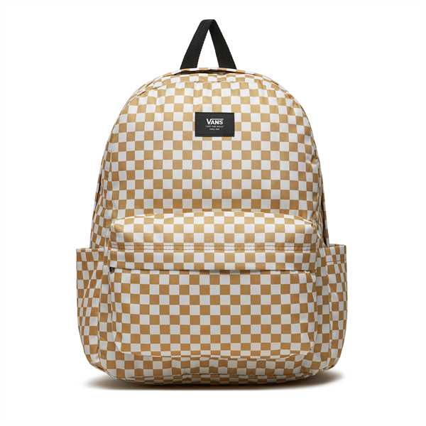 Ruksak Vans Old Skool Check Backpack VN000H4X5QJ1 Hnedá