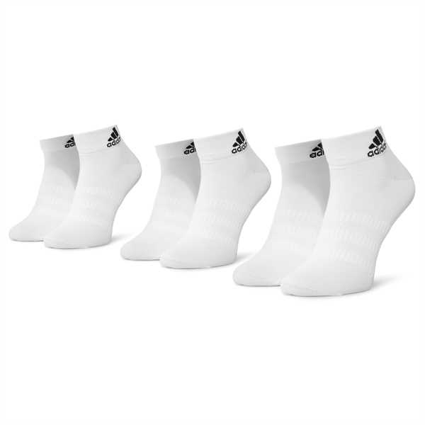 Ponožky Kotníkové Unisex adidas ANKLE SOCKS - 3 PAIRS DZ9435 Biela