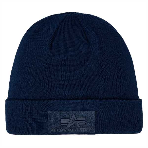 Čiapka Alpha Industries VLC Beanie 118943 Tmavomodrá