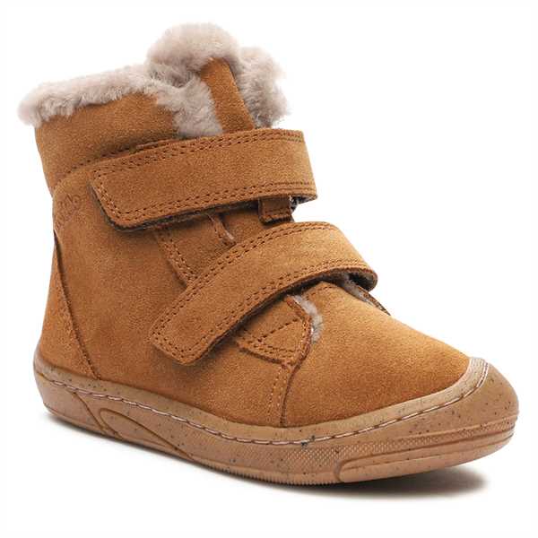 Čižmy Froddo Minni Suede Velcro G2110126-2 S Hnedá