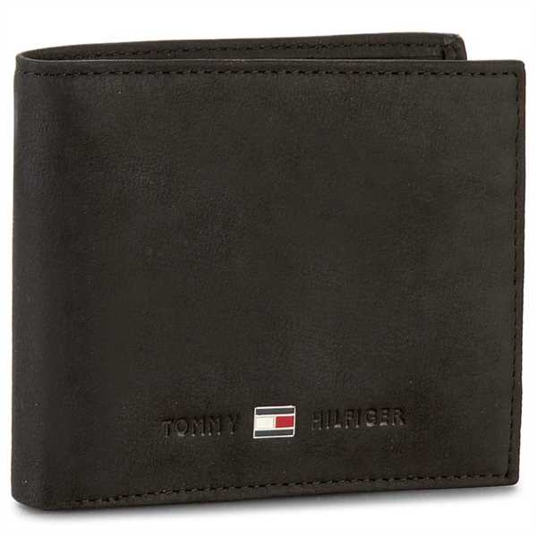 Veľká pánska peňaženka Tommy Hilfiger Johnson Mini Cc Wallet AM0AM00663 Čierna