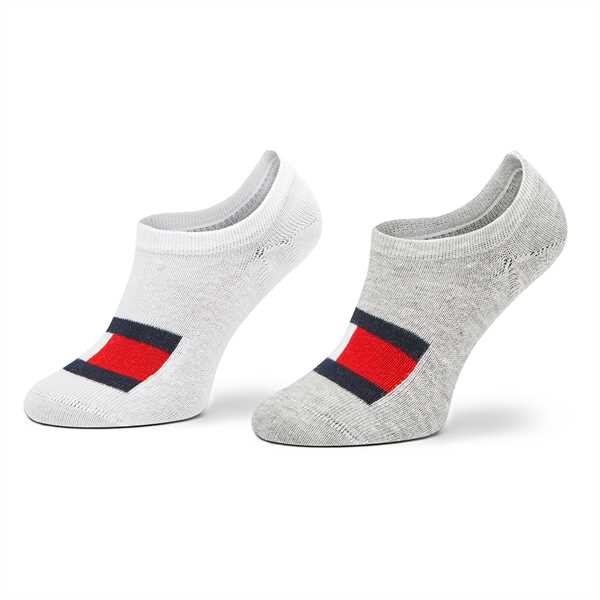 Súprava 2 párov krátkych detských ponožiek Tommy Hilfiger 701223779 Farebná