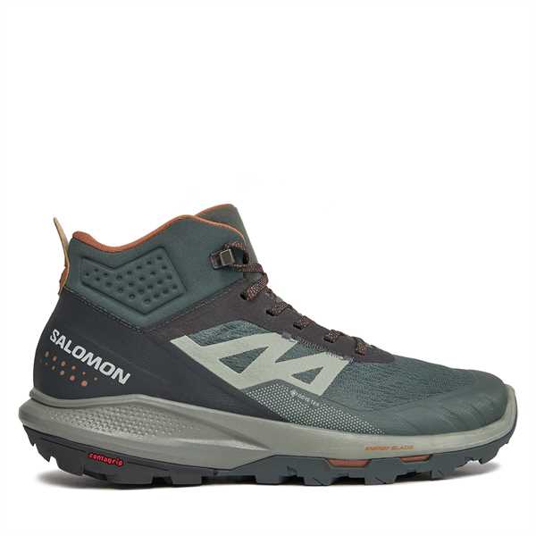 Trekingová obuv Salomon Outpulse Mid GORE-TEX L47297600 Zelená