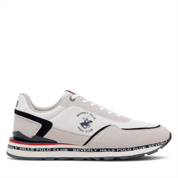 Sneakersy Beverly Hills Polo Club 23MS1016 Biela