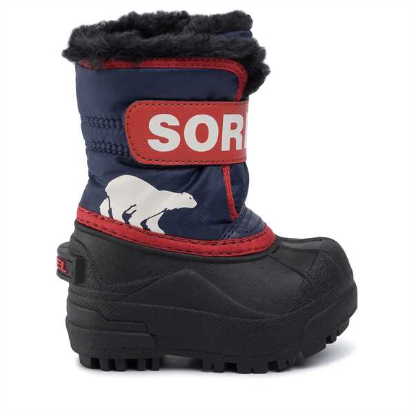 Snehule Sorel Toddler Snow Commander NV1960 Tmavomodrá