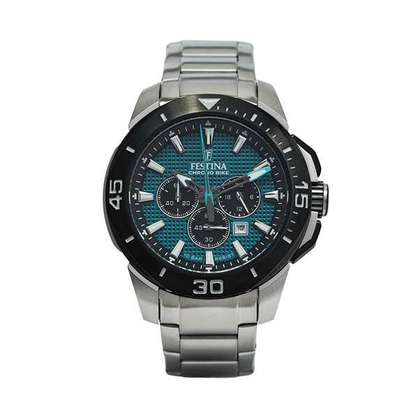 Hodinky Festina Chrono Bike 20641/3 Strieborná