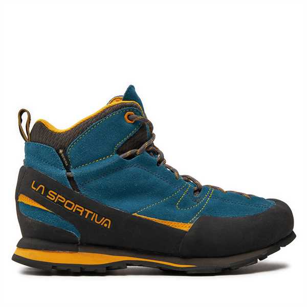 Trekingová obuv La Sportiva Boulder X Mid Gtx GORE-TEX 17EBY Tmavomodrá