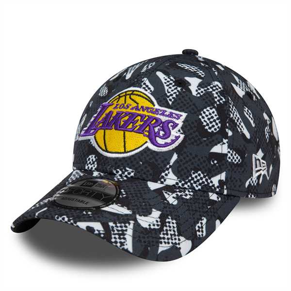 Šiltovka New Era Seas Print 940 Lakers 60435156 Čierna