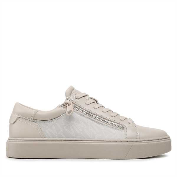 Sneakersy Calvin Klein Low Top Lace Up W/Zip Mono HM0HM01059 Béžová