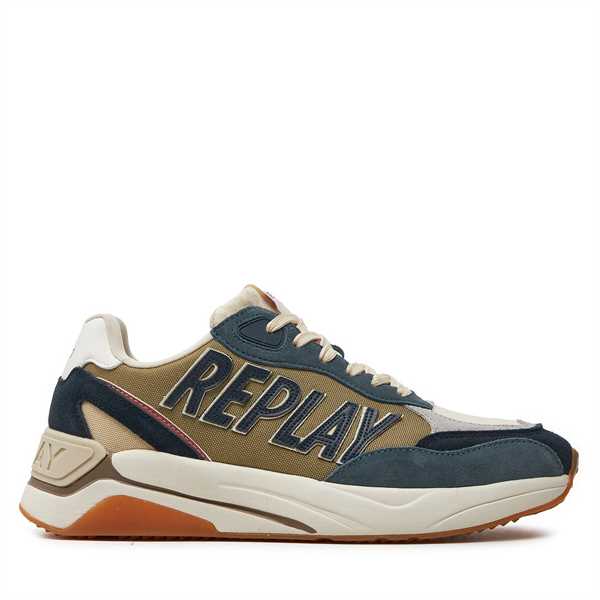 Sneakersy Replay GMS6I.000.C0031T Kaki