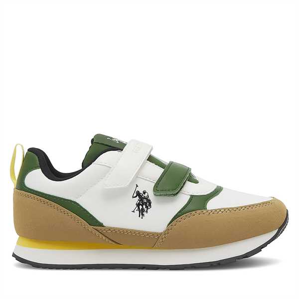 Sneakersy U.S. Polo Assn. NOBIK012A Biela