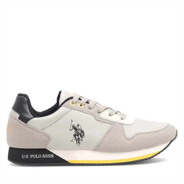 Sneakersy U.S. Polo Assn. NOBIL011M/CNH1 Sivá