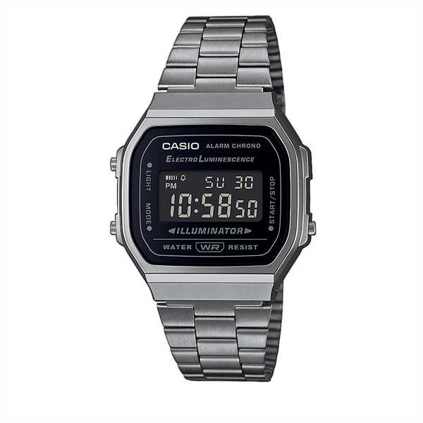 Hodinky Casio A168WEGG-1BEF Strieborná