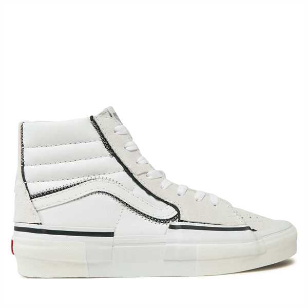 Sneakersy Vans Sk8-Hi Reconstruct VN0005UKW001 Biela