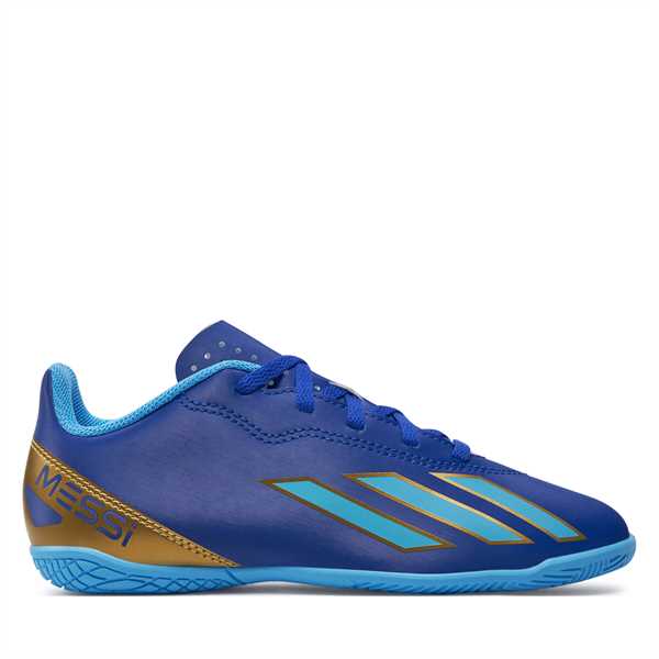 Futbalové topánky adidas X Crazyfast Messi Club Indoor Boots IE8667 Modrá