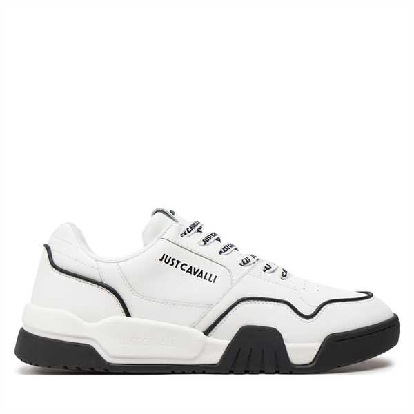 Sneakersy Just Cavalli 76QA3SA5 Biela