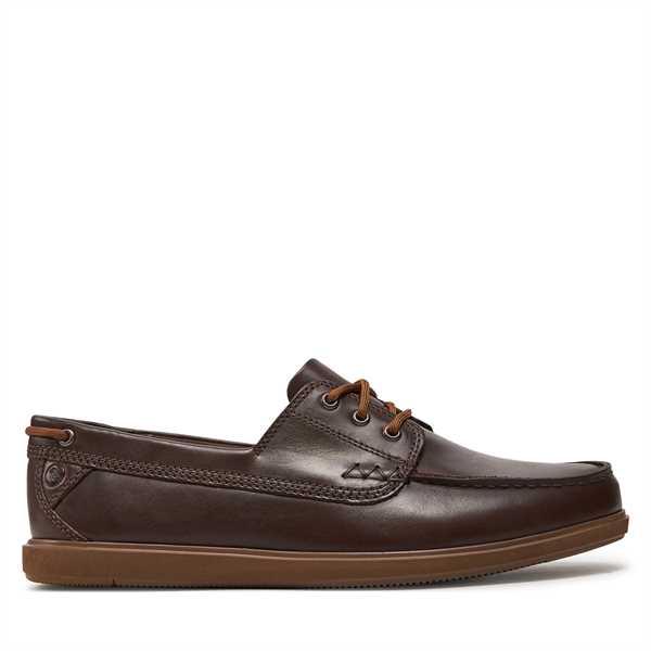 Mokasíny Clarks Bratton Boat 26176095 Hnedá