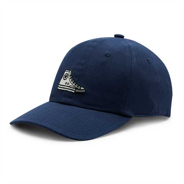 Šiltovka Converse SNKR PATCH CAP HPS 10023501-A06 Tmavomodrá