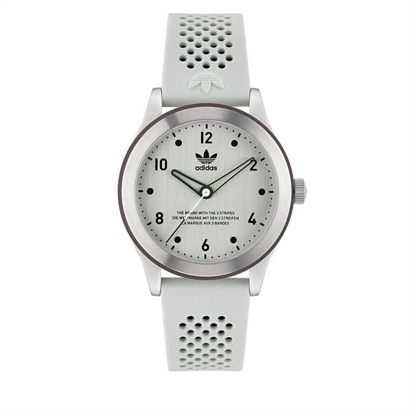 Hodinky adidas Originals Code Three Watch AOSY23033 Strieborná