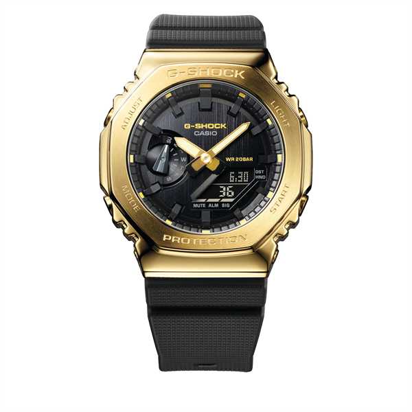 Hodinky G-Shock Casio CasiOak GM-2100G-1A9ER Čierna