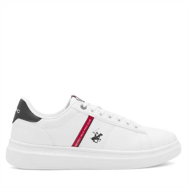 Sneakersy Beverly Hills Polo Club M-23MC1008 Biela