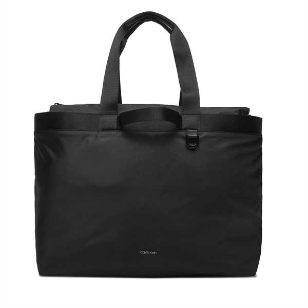 Taška Calvin Klein Ck Est Nylon Shopper K50K512117 Čierna