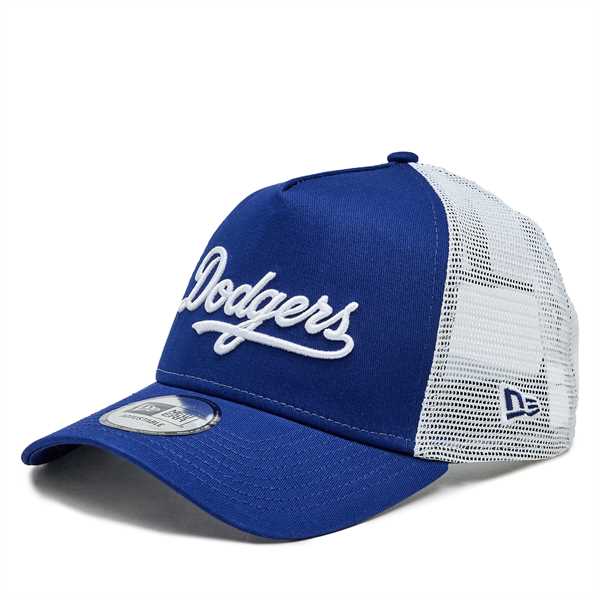 Čiapka New Era Team Script Trucker La Dodgers 60364223 Tmavomodrá