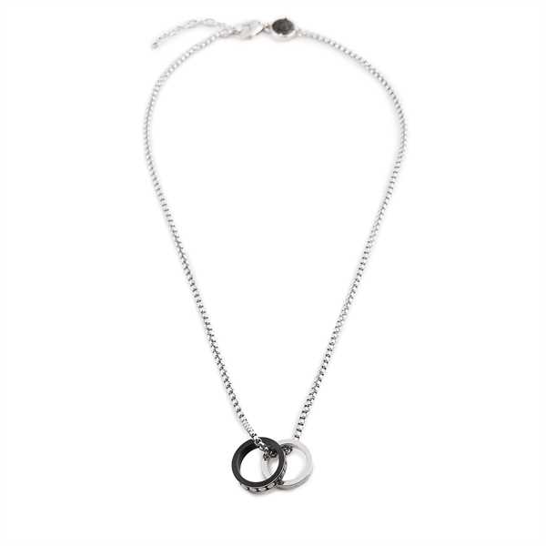 Náhrdelník Diesel Double Pendant Only The Brave DX1168040 Strieborná