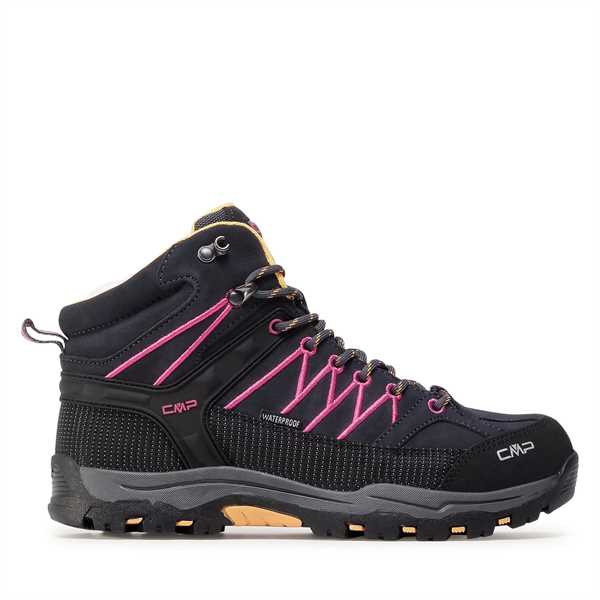 Trekingová obuv CMP Kids Rigel Mid Trekking Shoes Wp 3Q12944J Čierna