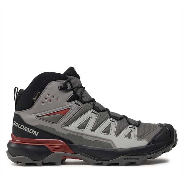 Trekingová obuv Salomon X Ultra 360 Mid GORE-TEX L47447800 Sivá